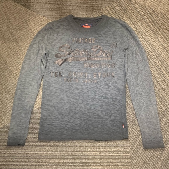 Superdry Longsleeve Tee Men's Small - Picture 2 of 6
